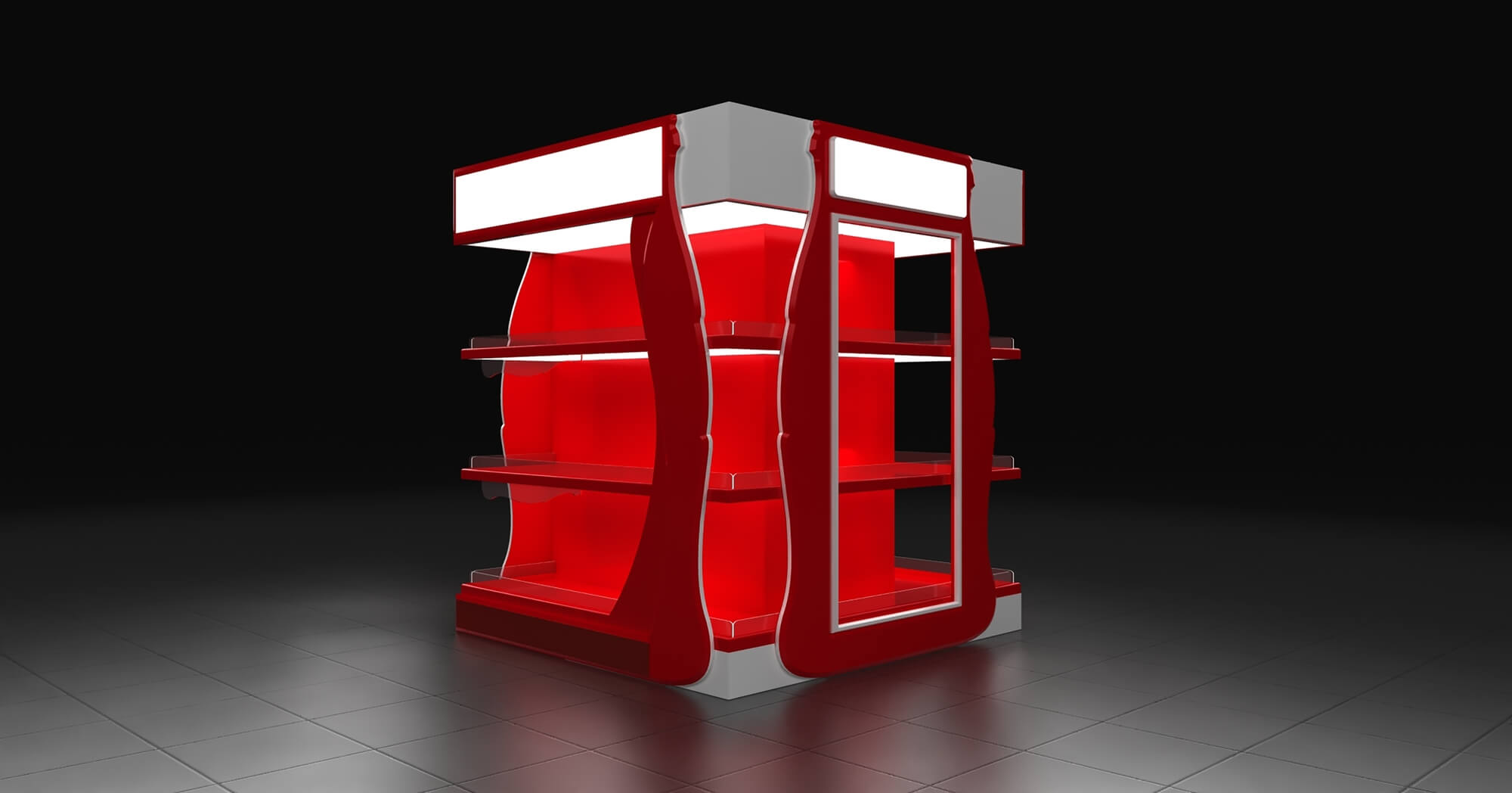 Custom store display production